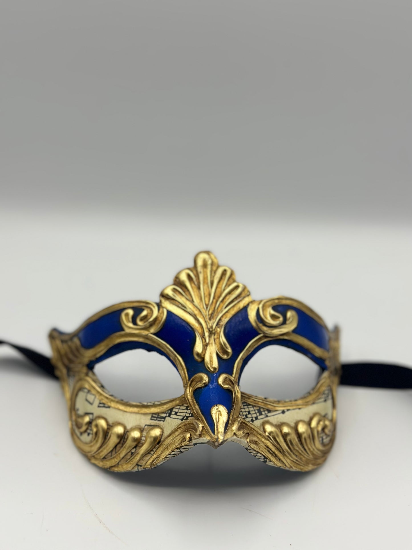 Blaue Augenmaske