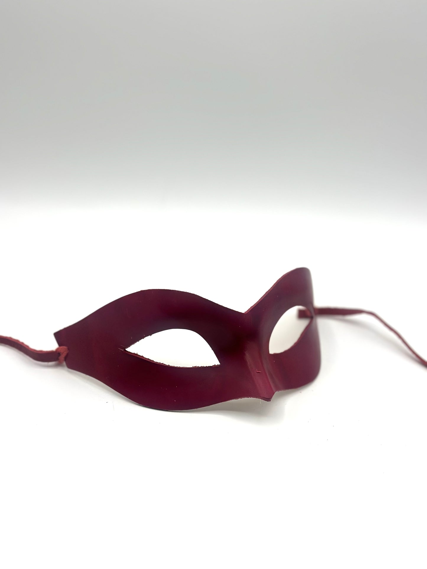 Red Leather Couple Mask Set