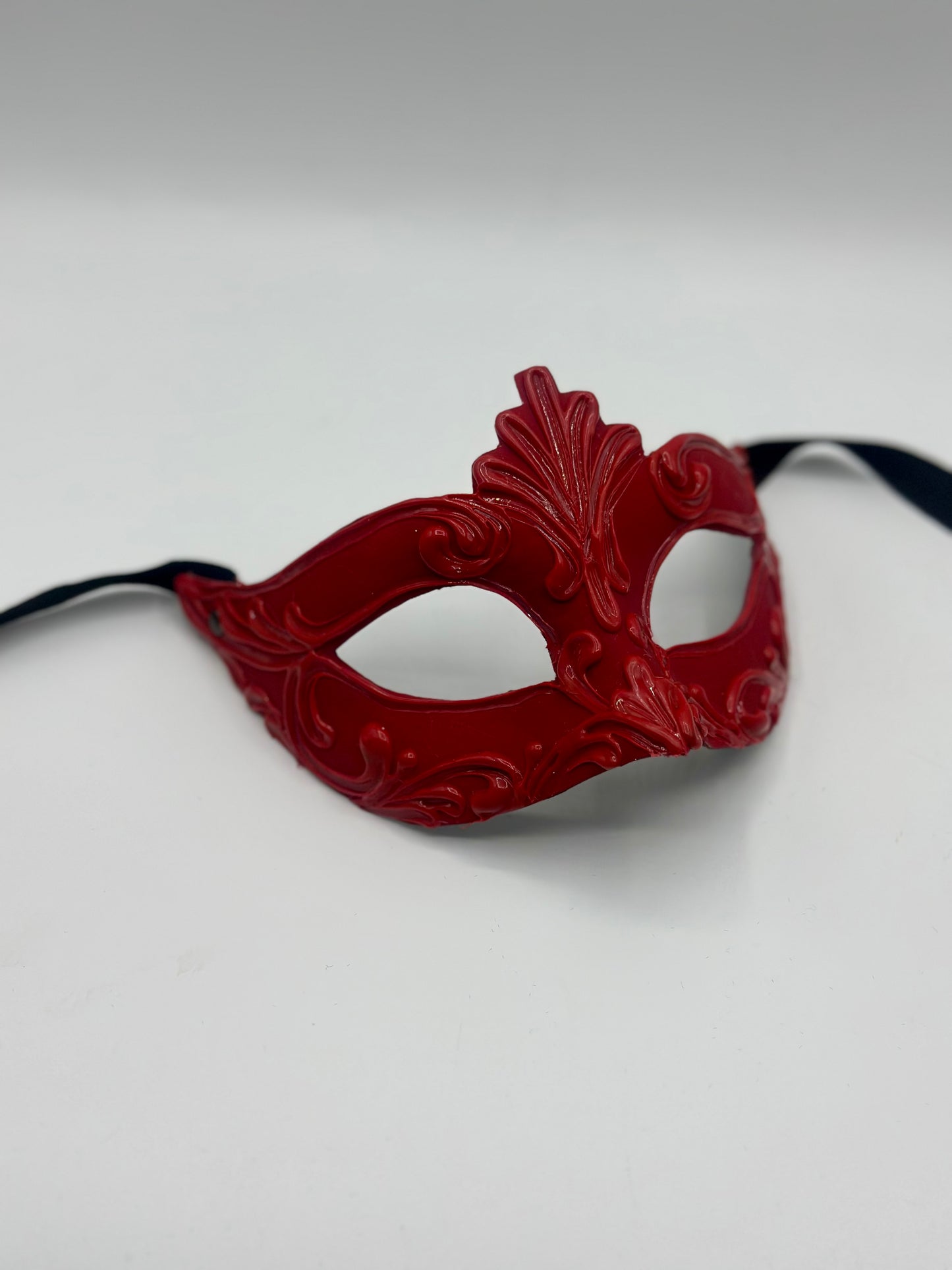 Venezianisches Paarmasken-Set in Rot – Duo-Masken