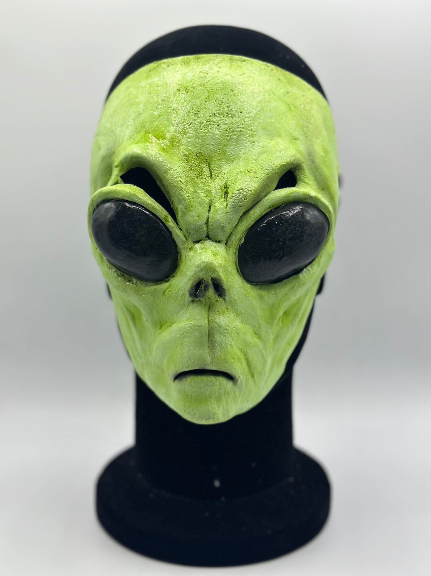 Green Alien Face Mask