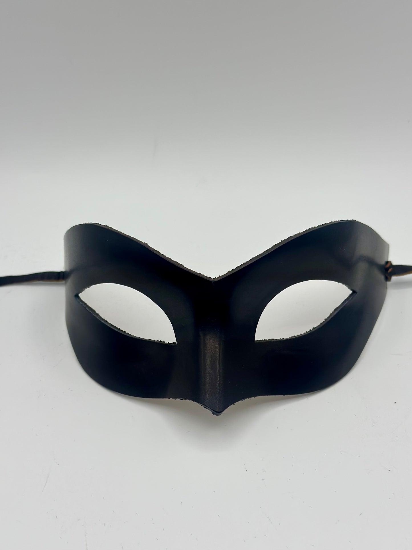 Black Leather Couple Mask Set