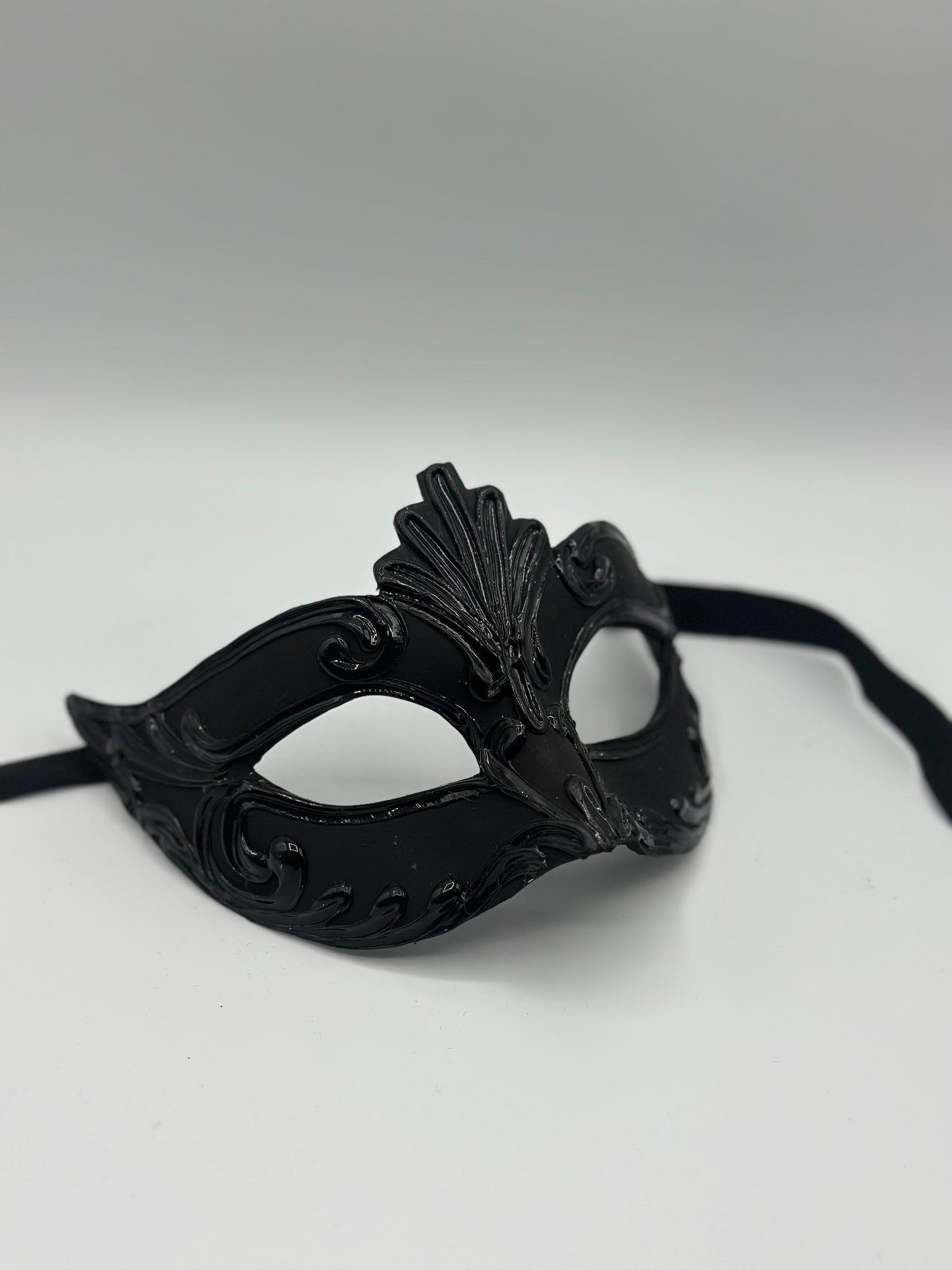Zwart Barok Masker