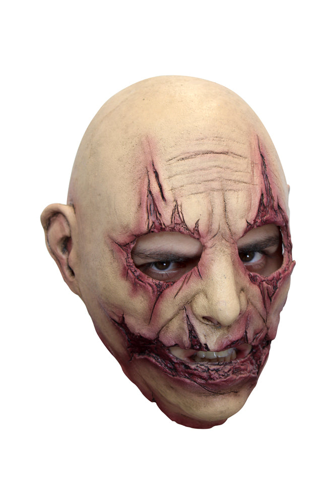 Slashed Horror Masker – Volledig Latex Hoofdmasker