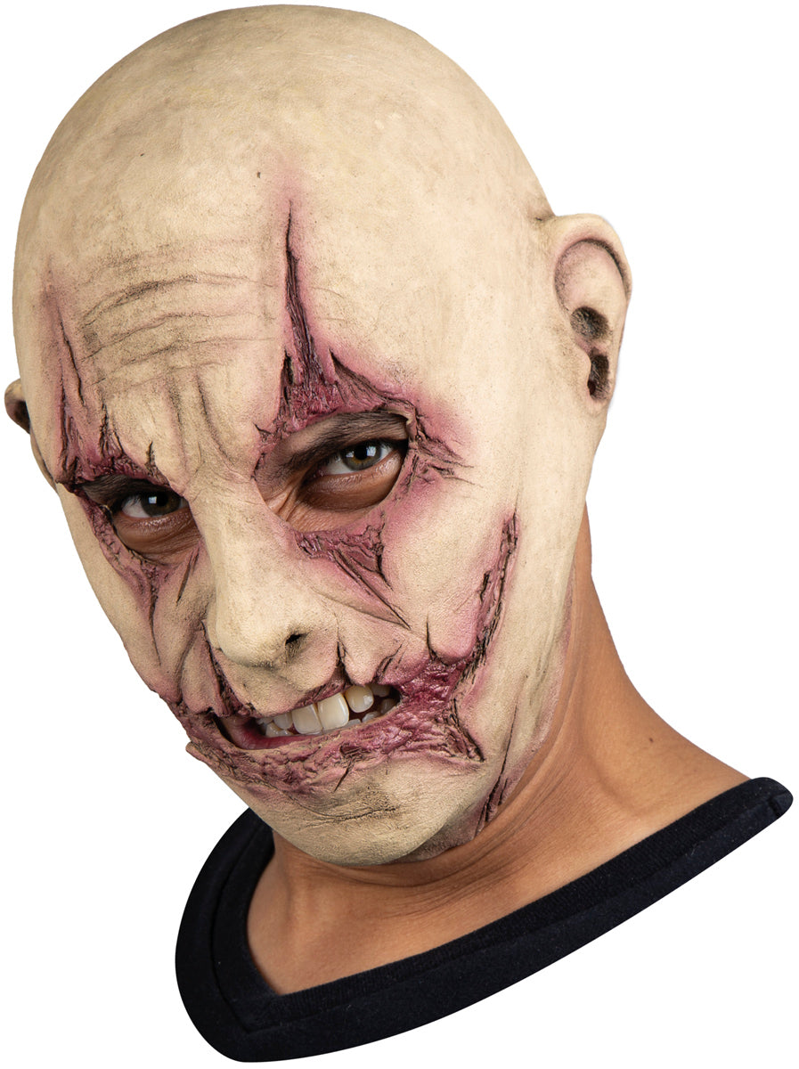 Slashed Horror Masker – Volledig Latex Hoofdmasker