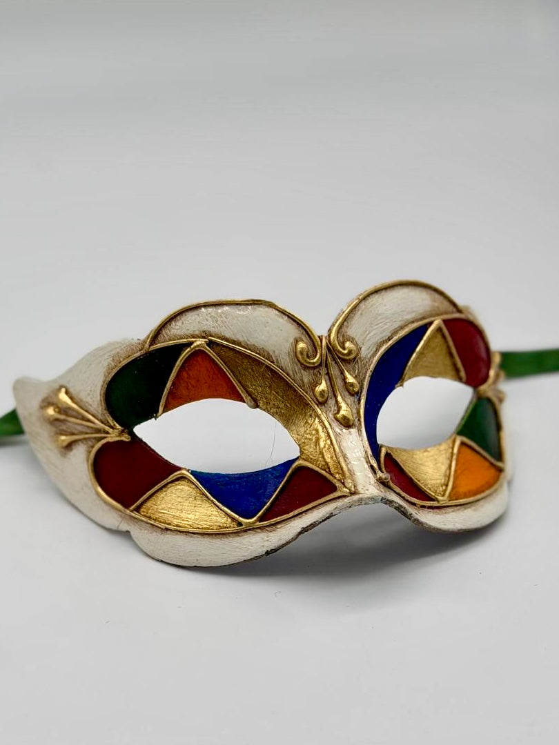 Venezianische Kinder Maske Mehrfarbig