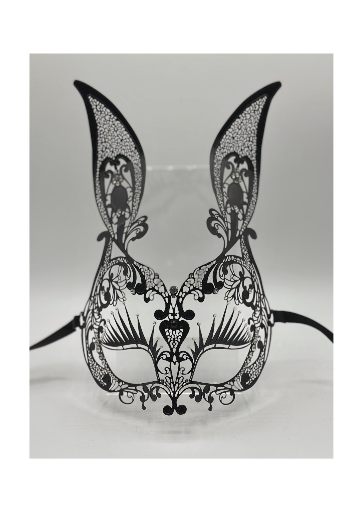 Filigree bunny mask