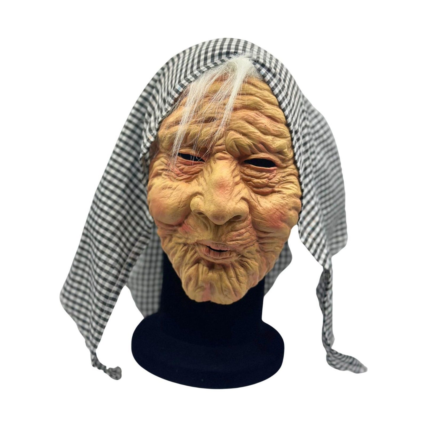 Máscara de abuelita - máscara de anciana - máscara de Sara - máscara de bruja - máscara de Halloween