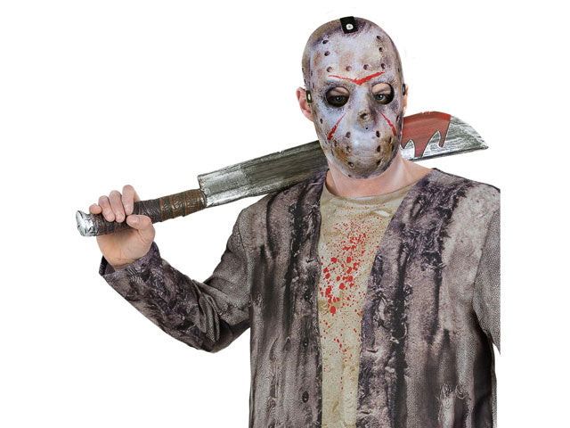 Friday The 13th, Jason Voorhees Machete & Mask Kit