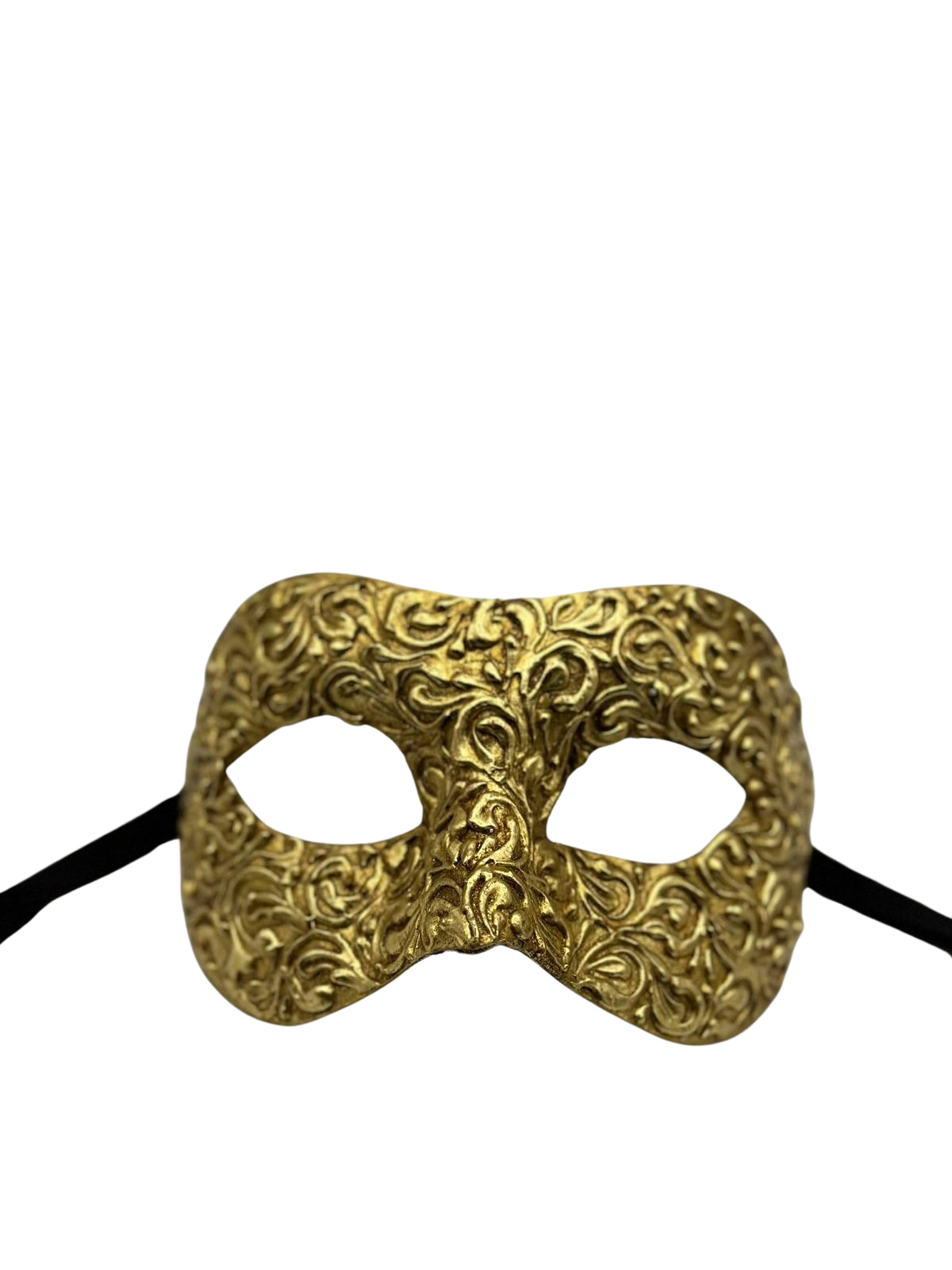 Luxe Venetiaans masker in bladgoud - Gala masker