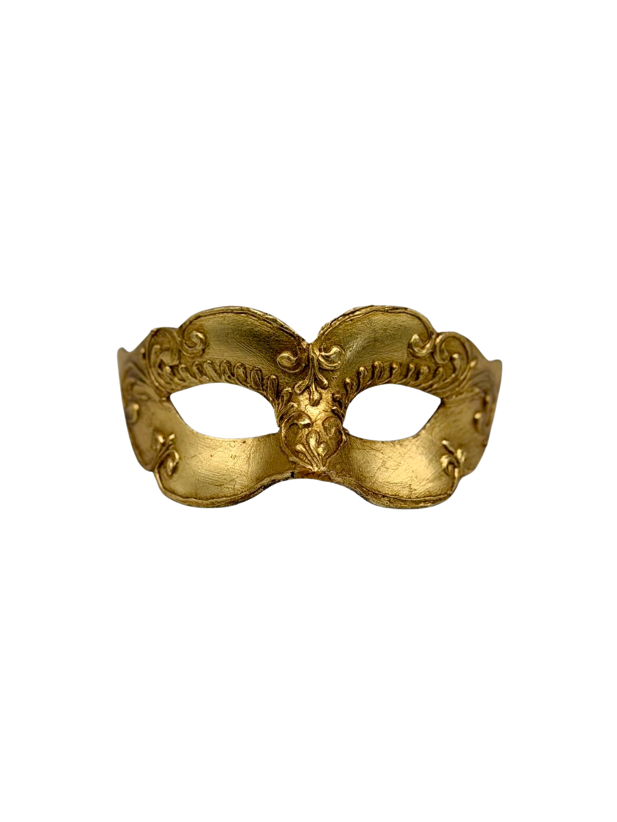 Venezianische Kindermaske handgefertigt Gold