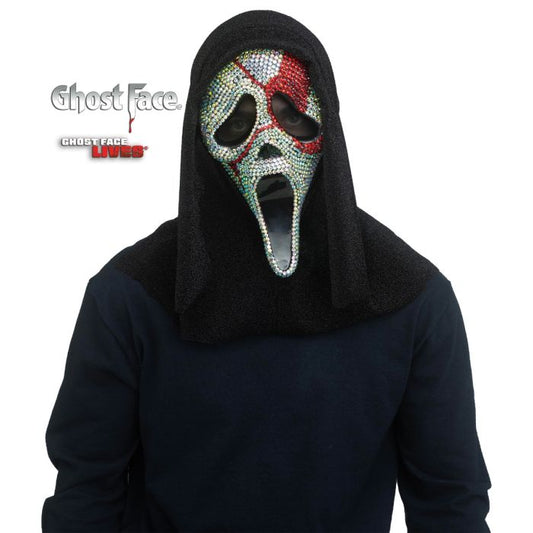 Masque bling Ghost Face® sous licence officielle