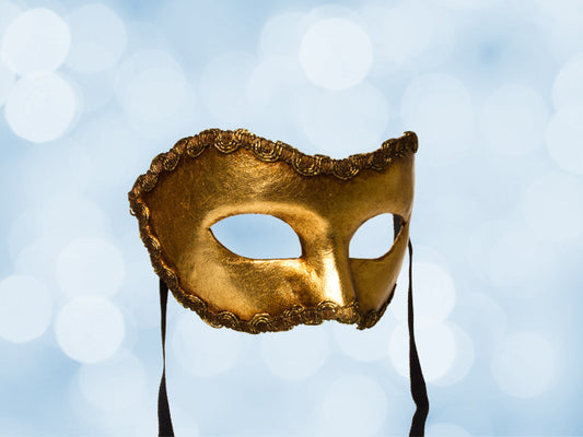 Gold Party Mask